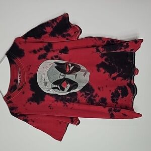 Marvel large black and red short sleeve tee